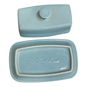 Fiesta - Sky Blue XL Covered Butter Dish Homer Laughlin HLC Ceramic