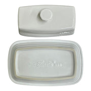 Fiesta - White XL Covered Butter Dish Homer Laughlin HLC Ceramic