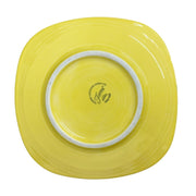 Fiesta - Sunflower Yellow Square Salad Plate Homer Laughlin HLC Ceramic Plate