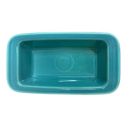 Fiesta - Turquoise Blue Loaf Pan Homer Laughlin HLC Ceramic Baker