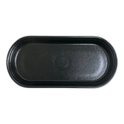Fiesta - Foundry Black Small Oblong Bread Tray Homer Laughlin HLC Ceramic Platter