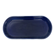 Fiesta - Cobalt Blue Small Oblong Bread Tray Homer Laughlin HLC Ceramic Platter