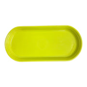 Fiesta - Lemongrass Green Small Oblong Bread Tray Homer Laughlin HLC Ceramic Platter