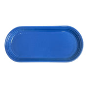 Fiesta - Lapis Blue Small Oblong Bread Tray Homer Laughlin HLC Ceramic Platter