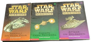 Star Wars Missions Scholastic Book & Game Set 1997 Retro Collectible Nostalgic