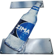 Zima Malt Beverage Beer Sign 2002 Retro Nostalgic Decorative Breweriana 20"x30"