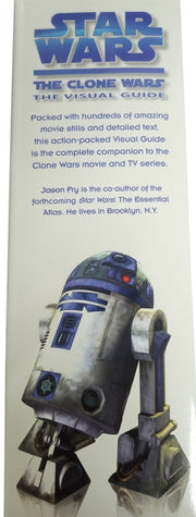 Book Star Wars The Clone Wars Visual Guide W/Jacket 2008 Collectible Nostalgic