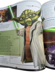 Book Star Wars The Clone Wars Visual Guide W/Jacket 2008 Collectible Nostalgic