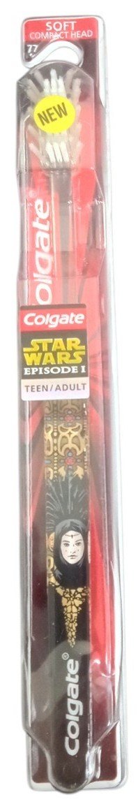 Star Wars Episode I Colgate Toothbrush & Darth Vader Lip Balm 1998 Retro
