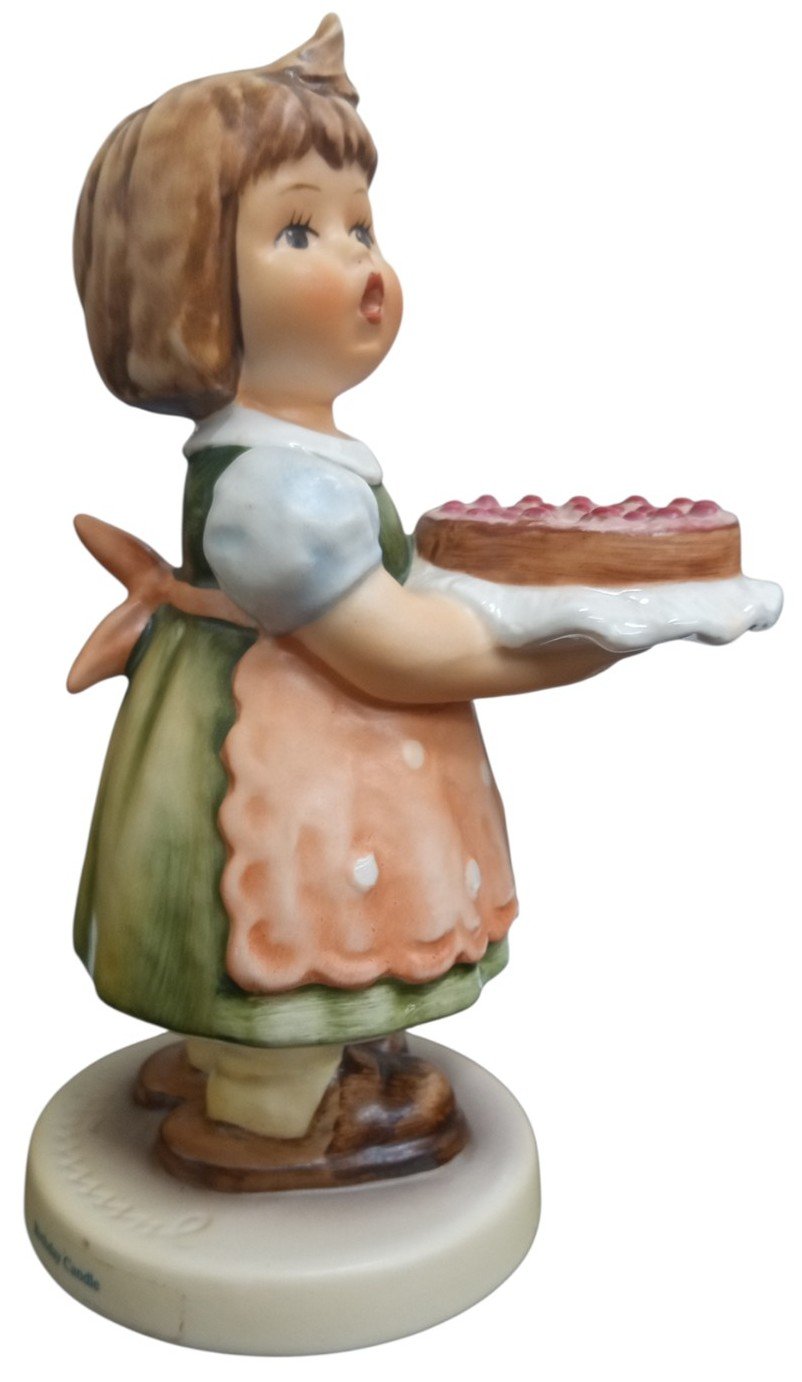Goebel Hummel Birthday Candle Figurine 1983 Vintage Collectible Decorative Cute