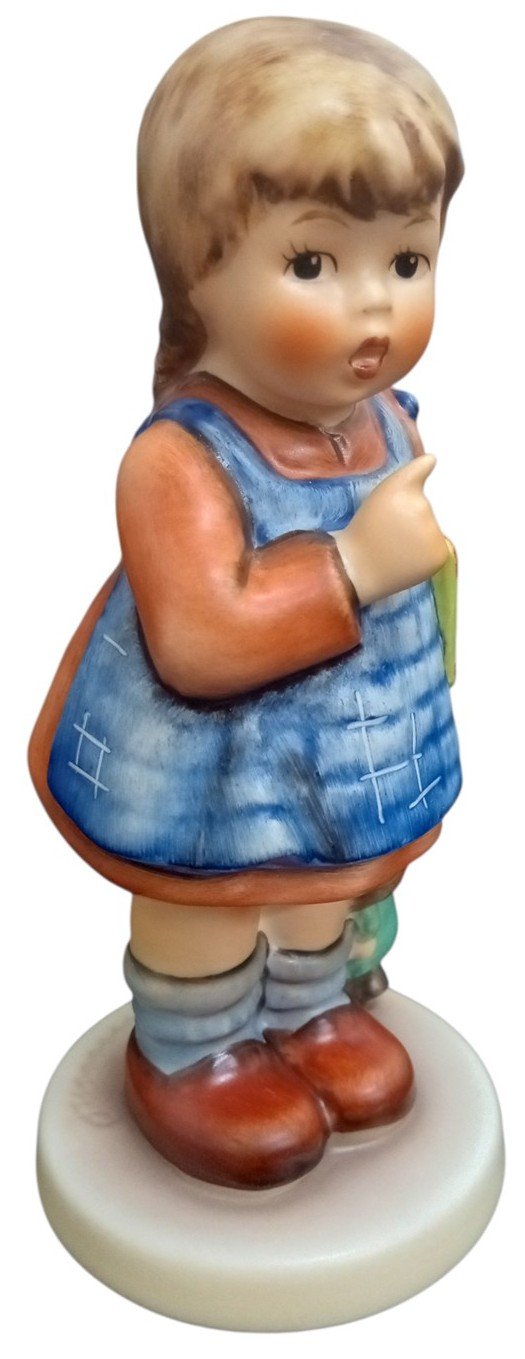 Goebel Hummel Figure I Wonder Exclusive Edition 1990/91 Retro Collectible Signed