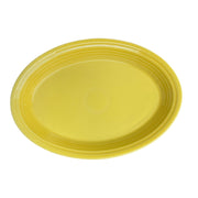Fiesta - Sunflower Yellow Large Oval Serving Platter Homer Laughlin HLC Ceramic