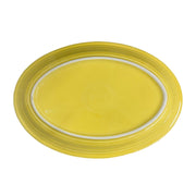 Fiesta - Sunflower Yellow Large Oval Serving Platter Homer Laughlin HLC Ceramic