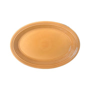 Fiesta - Tangerine Orange Large Oval Serving Platter Homer Laughlin HLC Ceramic