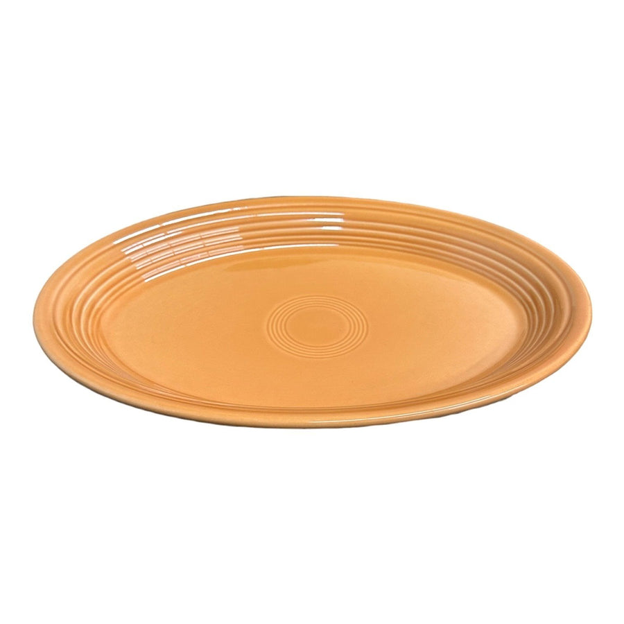 Fiesta - Tangerine Orange Large Oval Serving Platter Homer Laughlin HLC Ceramic