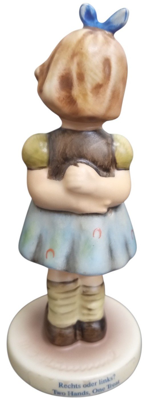 Goebel Hummel Figure Two Hands One Treat 1988 Retro Collectible Cute Display