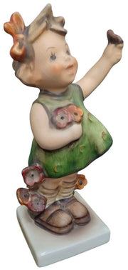 Goebel Hummel Figure Spring Cheer 1960s Vintage Collectible Display Cute