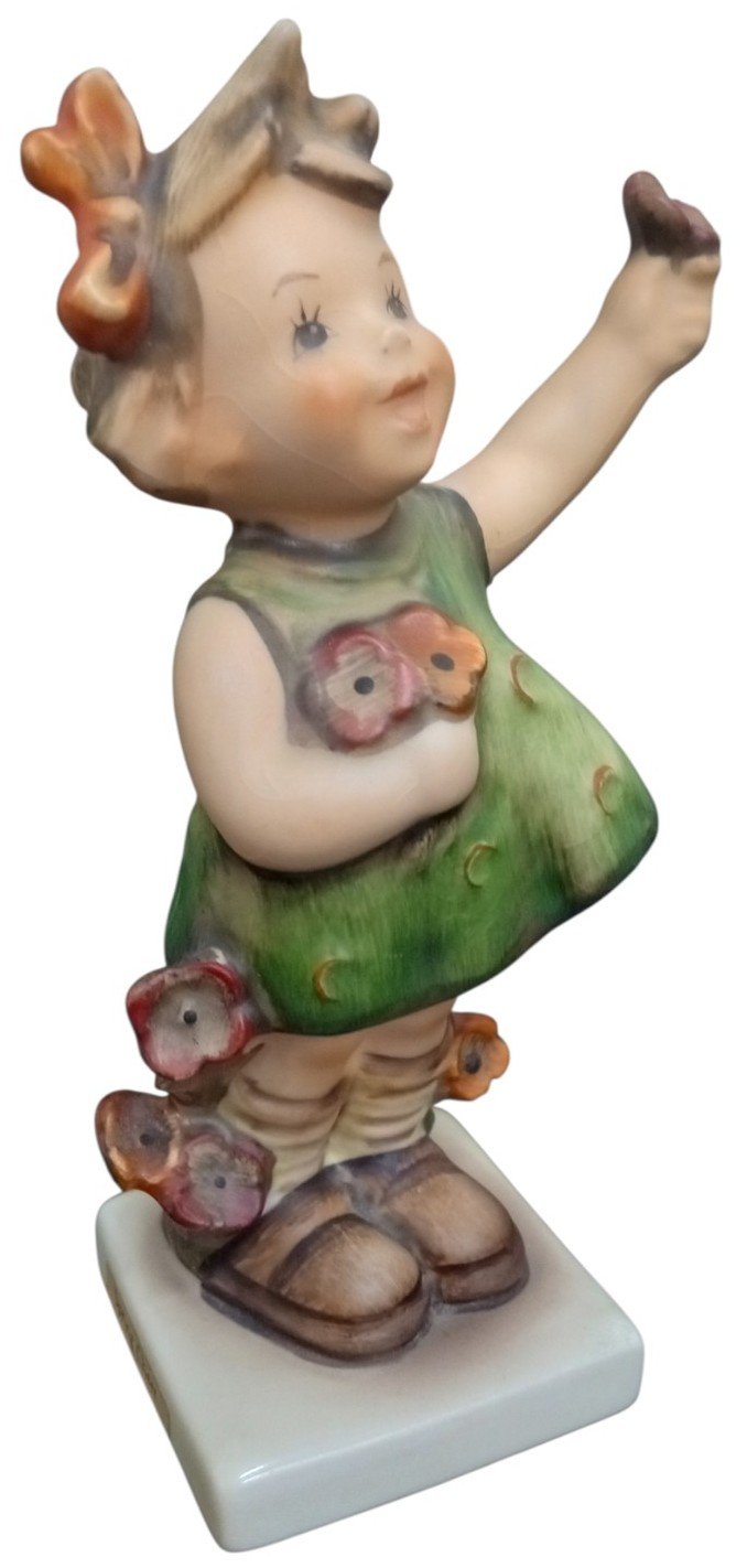 Goebel Hummel Figure Spring Cheer 1960s Vintage Collectible Display Cute