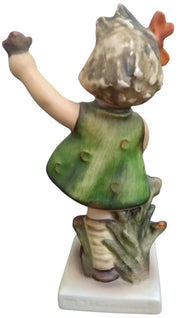 Goebel Hummel Figure Spring Cheer 1960s Vintage Collectible Display Cute