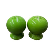 Fiesta - Shamrock Green Ball Salt and Pepper Shaker Set Homer Laughlin HLC Ceramic