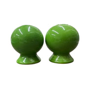 Fiesta - Shamrock Green Ball Salt and Pepper Shaker Set Homer Laughlin HLC Ceramic