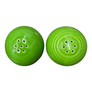 Fiesta - Shamrock Green Ball Salt and Pepper Shaker Set Homer Laughlin HLC Ceramic