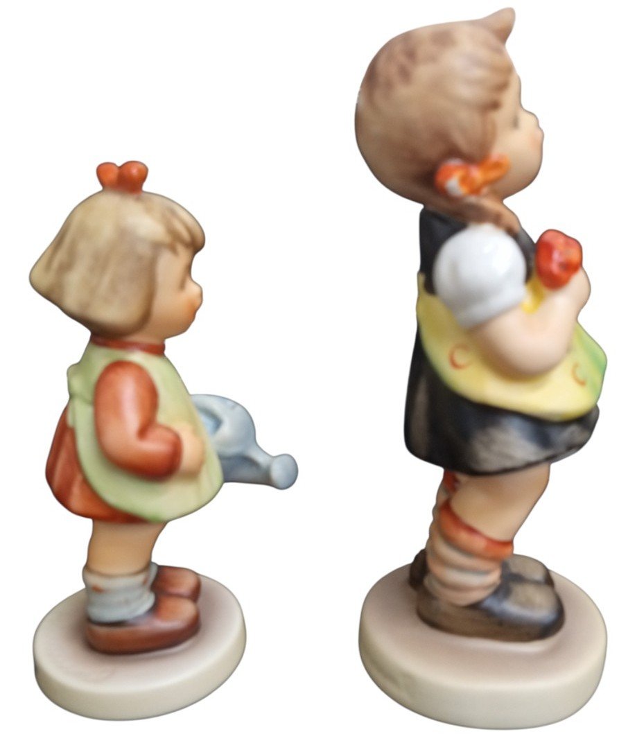 Goebel Hummel Figures Set Of 2 Vintage Collectible Decorative Nostalgic