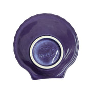 Fiesta - Mulberry Purple Shell Shaped Plate Homer Laughlin HLC Ceramic Seashell Plate