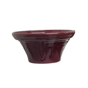 Fiesta - Cinnabar Maroon Hostess Bowl Homer Laughlin HLC Ceramic Bowl Retired