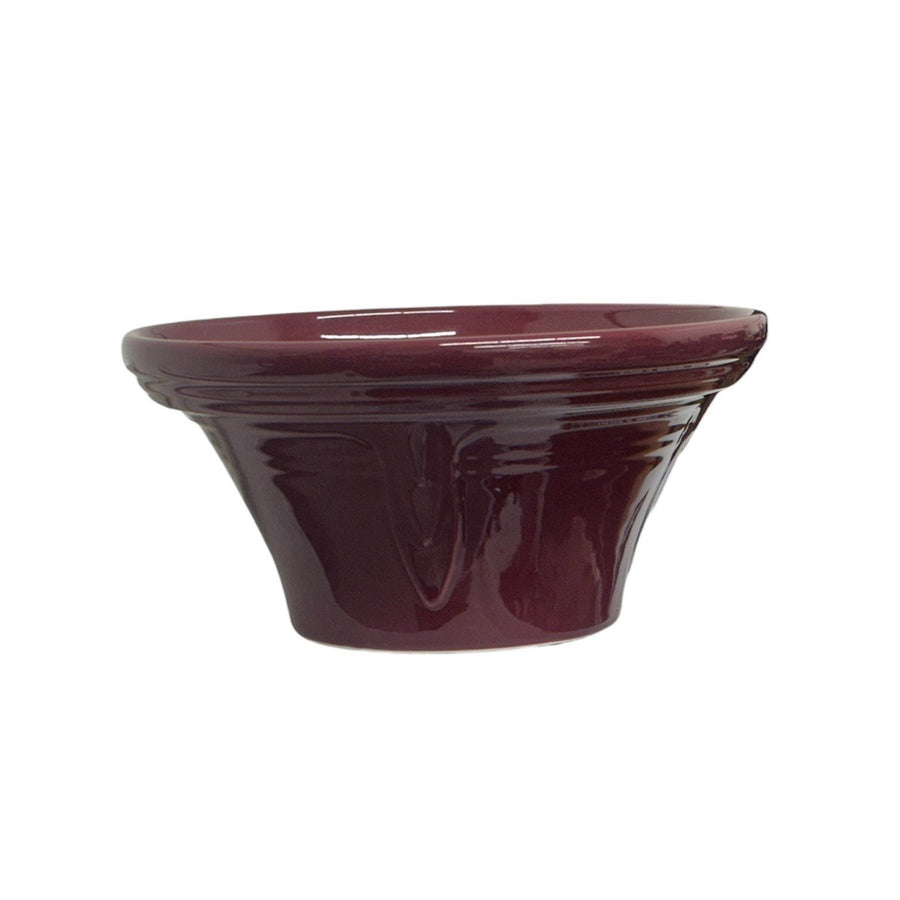 Fiesta - Cinnabar Maroon Hostess Bowl Homer Laughlin HLC Ceramic Bowl Retired