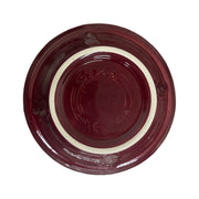 Fiesta - Cinnabar Maroon Hostess Bowl Homer Laughlin HLC Ceramic Bowl Retired