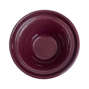 Fiesta - Claret Maroon Hostess Bowl Homer Laughlin HLC Ceramic Bowl Retired (NEW IN BOX)
