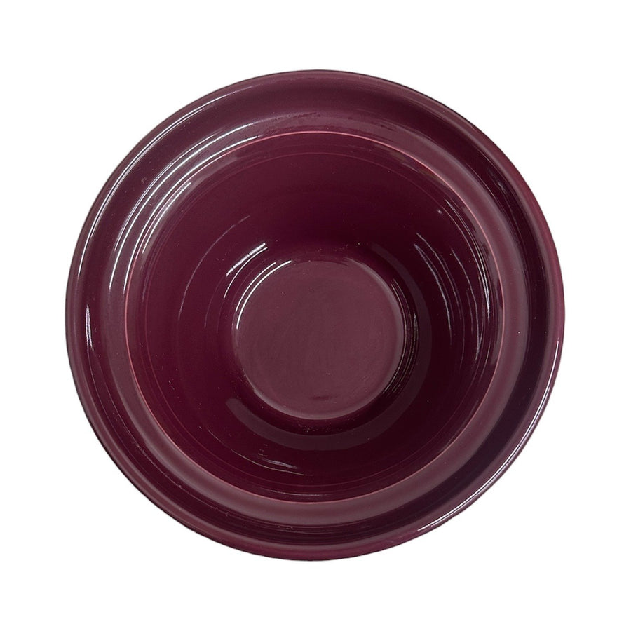 Fiesta - Claret Maroon Hostess Bowl Homer Laughlin HLC Ceramic Bowl Retired (NEW IN BOX)