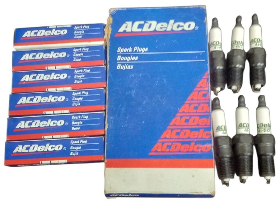 ACDelco 41-601 Spark Plugs W/Box 1995 Automotive Retro Collectible Nostalgic