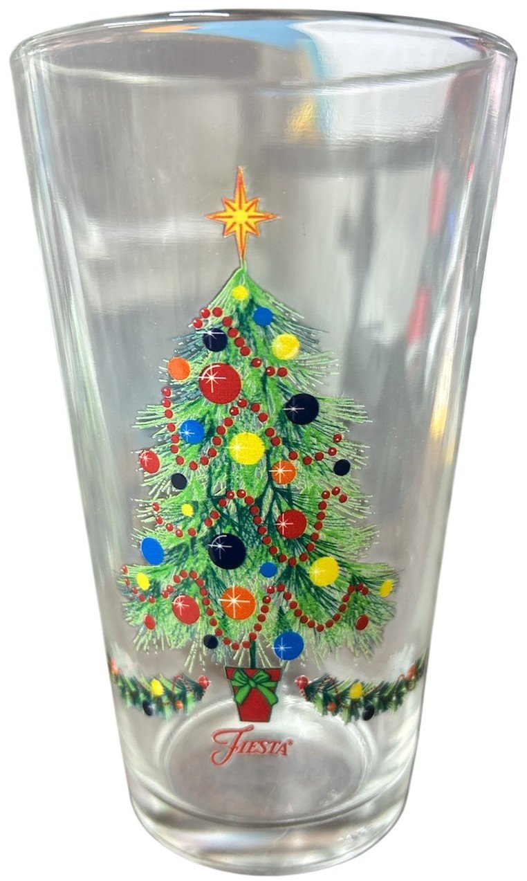 Fiesta - Christmas Tree Cooler, Sunflower, Lapis, Cobalt, Scarlet, Tangerine