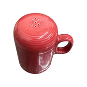 Fiesta - Scarlet Red Rangetop Salt Shaker Homer Laughlin HLC Ceramic Shaker