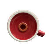 Fiesta - Scarlet Red Rangetop Salt Shaker Homer Laughlin HLC Ceramic Shaker