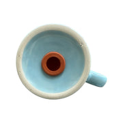Fiesta - Sky Blue Rangetop Pepper Shaker Homer Laughlin HLC Ceramic Shaker