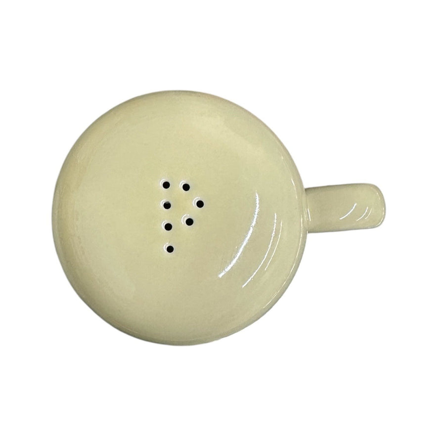 Fiesta - Ivory Rangetop Pepper Shaker Homer Laughlin HLC Ceramic Shaker