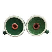 Fiesta - Jade Green Rangetop Salt and Pepper Shaker Set Homer Laughlin HLC Ceramic S&P Shakers