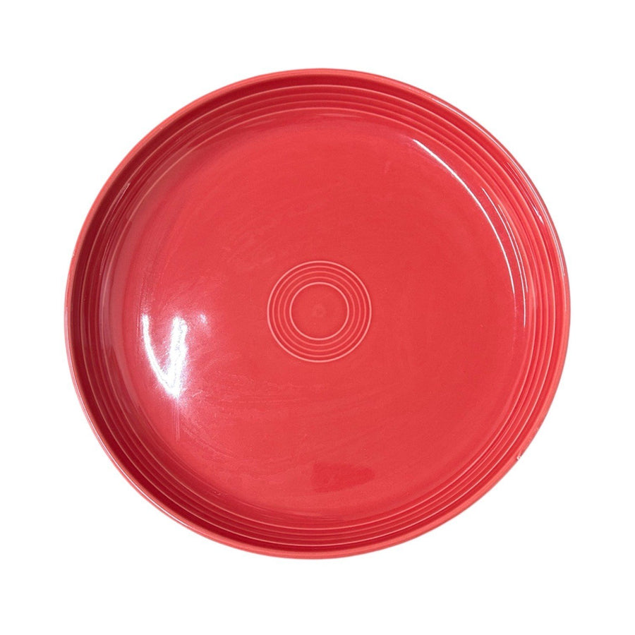 Fiesta - Scarlet Red Coupe Dinner Bowl Homer Laughlin HLC Ceramic Dish