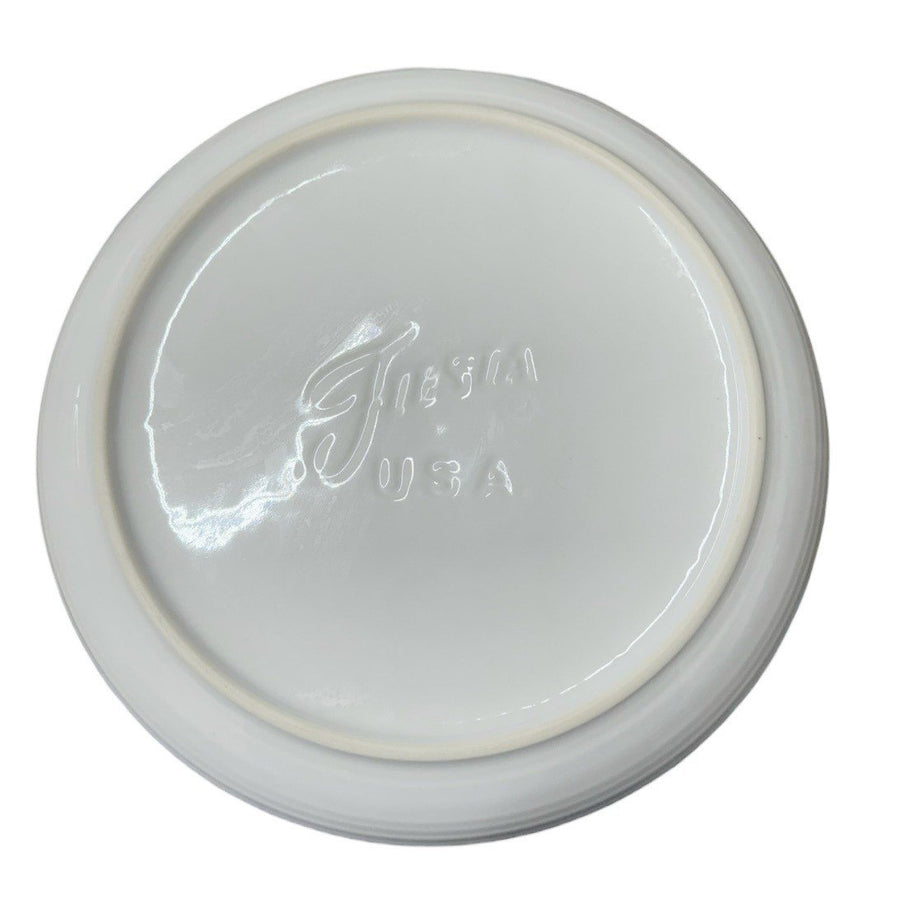 Fiesta - White Coupe Dinner Bowl Homer Laughlin HLC Ceramic Dish