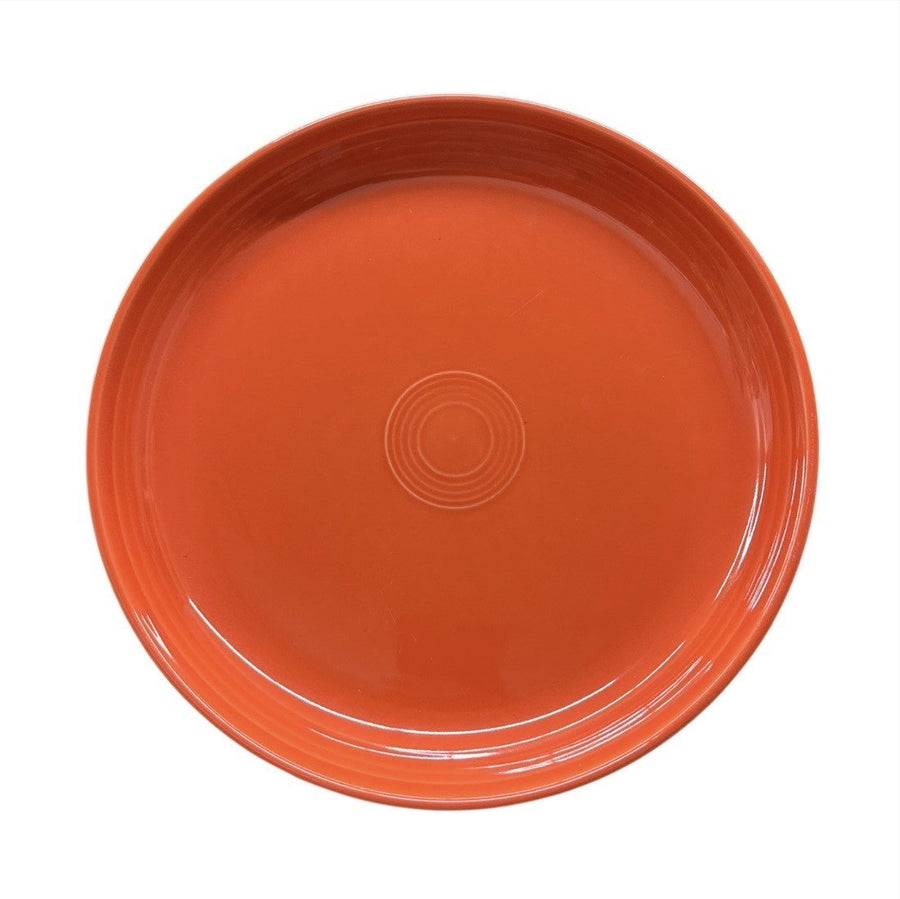 Fiesta - Poppy Orange Coupe Dinner Bowl Homer Laughlin HLC Ceramic Dish
