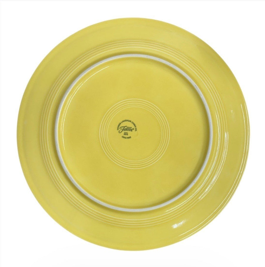 Fiesta - Sunflower Yellow Hostess Tray Homer Laughlin HLC Ceramic Retired