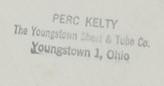 Youngstown Steel/Sheet & Tube Photo Print Poster 16"x20" Perc Kelty Ohio RARE