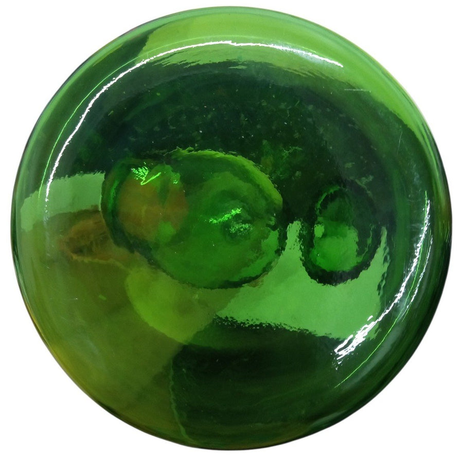 Handblown Glass Wine Bottle/Decanter Made In Italy Unique Collectible Art Glass