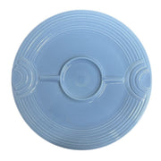 Fiesta - Periwinkle Blue Hostess Tray and Bowl Set Homer Laughlin HLC Retired Ceramic Serving