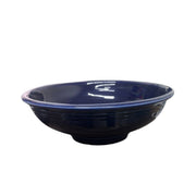 Fiesta - Cobalt Blue Pedestal Bowl Homer Laughlin HLC Ceramic Bowl
