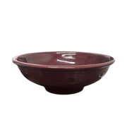 Fiesta - Cinnabar Red Pedestal Bowl Homer Laughlin HLC Ceramic Bowl