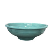 Fiesta - Turquoise Blue Pedestal Bowl Homer Laughlin HLC Ceramic Bowl